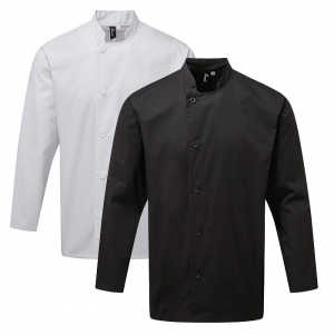 Jaleca de chef de cozinha de manga comprida Essential