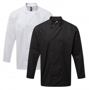 Jaleca de chef de cozinha manga comprida Coolchecker
