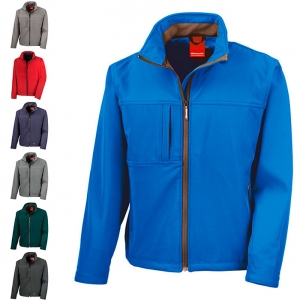 Casaco softshell de homem clssico