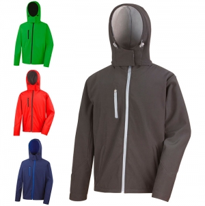 Casaco Softshell de homem com capuz TX Performance
