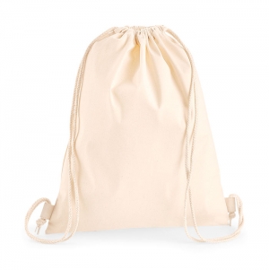 Saco para ginsio em algodo premium