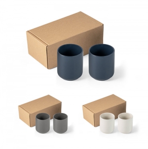 OWENS. Conjunto de copos de cermica 280 mL