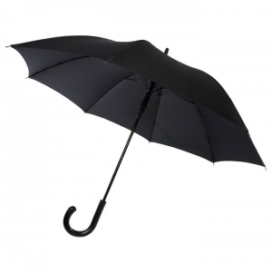 Guarda-chuva de 23' de abertura automtica com aspeto de carbono e cabo torto 'Fontana'