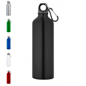 LANDSCAPE L. Garrafa de desporto em alumnio com mosqueto 800 mL