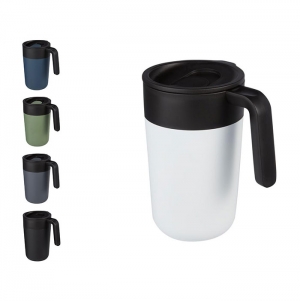 Caneca de 400 ml de parede dupla reciclada Nordia