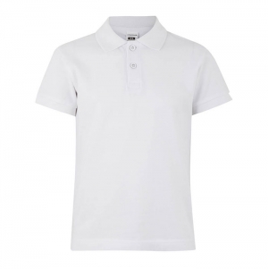 POLO MACKAY CRIANA MANGA CURTA 210 g/m2 BRANCO