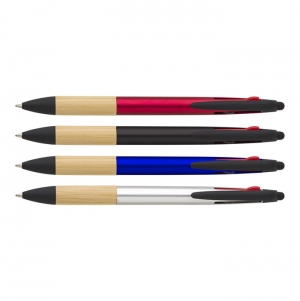 Esferogrfica de tinta ABS de 3 cores Malachi
