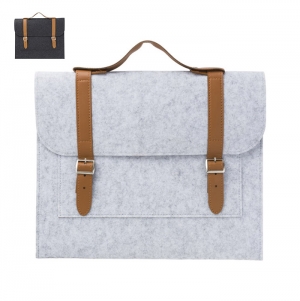 Porta documentos em feltro rPET Amelia