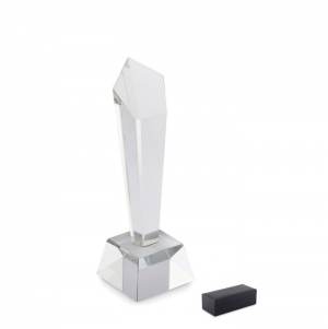 DIAWARD Trofu de cristal em caixa