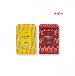FRUTADOS II. Sabonete com base em sabo vegetal e enriquecido com leo de coco (160g)