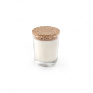 ZEN 180. Vela aromtica em copo de vidro com tampa de cortia 180 g