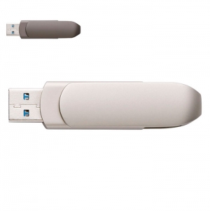 Porta USB em liga de zinco Harlow