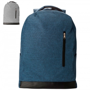 Mochila em polister rPET (600D) Celeste