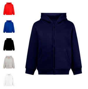 AMSTERDAM SWEATSHIRT PARA CRIANA, COM FECHO E CAPUZ