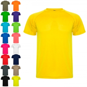 T-shirt desportiva de manga curta para homem 'Montecarlo'
