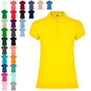Polo de manga curta para mulher 'Star'