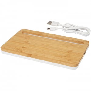 Carregador de sem fios de 10W em bambu 'Medake'