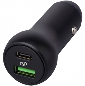 Carregador de carro duplo 55W USB-C/USB-A 'Pilot'