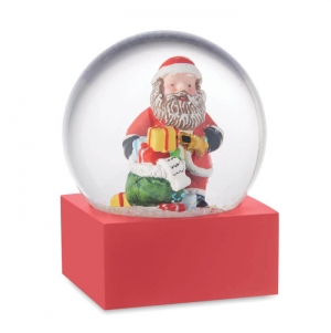 Bola neve ornamento de vidro SANTISIMO
