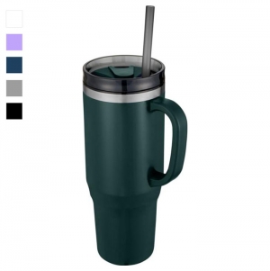 Caneca com palhinha com isolamento trmico certificao RCS de 1200 ml 'Melbourne'