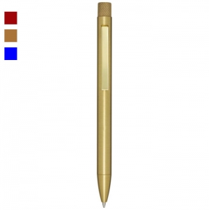 Esferogrfica de lato reciclado 'Beatriz' (tinta preta)