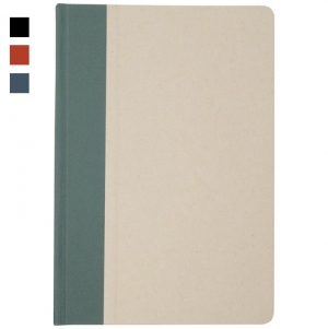 Bloco de notas A5 de capa dura de papel de cana-de-acar 'Liliana'