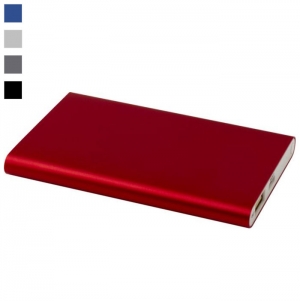 Powerbank de 4000 mAh de alumnio reciclado tipo C 'Pep'