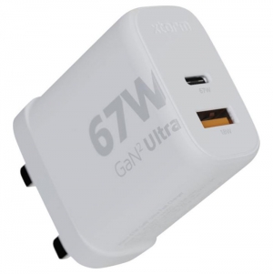 Carregador de parede de 67 W - tomada do Reino Unido 'Xtorm XEC067G GaN Ultra'