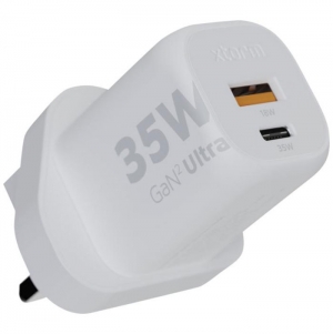 Carregador de parede de 35 W - tomada do Reino Unido 'Xtorm XEC035 GaN Ultra'