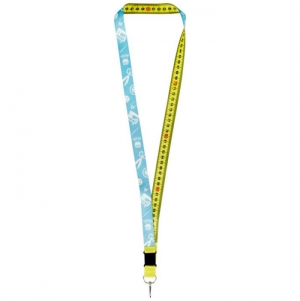Lanyard de sublimao de 1 metro 'Isla' com fecho de segurana