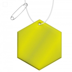 Pendente refletor de PVC hexagonal 'RFX�'