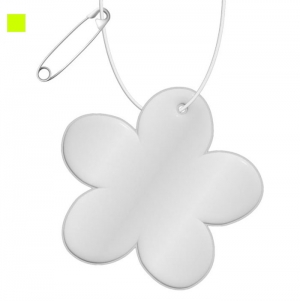 Pendente refletor de PVC com flores 'RFX�'