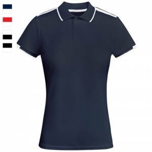 Polo desportivo de manga curta para mulheres 'Tamil'