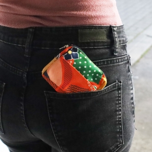BOLSA RPET P/CARTES/PORTA MOEDAS PERSONALIZVEL