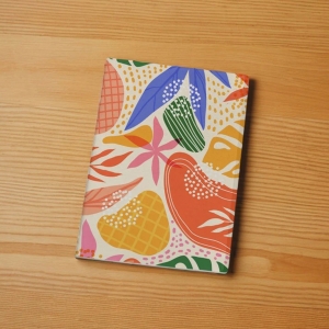 BLOCO A6 TOTALMENTE RECICLADO C/COSTURA PERSONALIZVEL