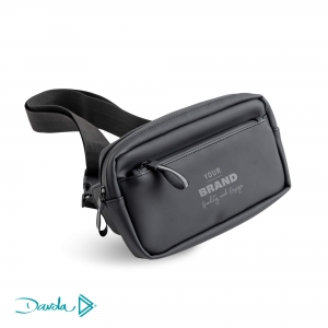 Hugging Bolsa de cintura /crossbody em PU