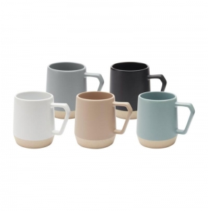 Caneca de cermica de 300 ml com acabamento mate 'Dolce'