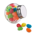 BEANDY Pote de cristal com rebuados