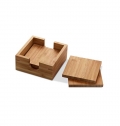 GAUTHIER. Bases para copos em bambu