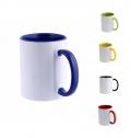 CANECA DE CERMICA BICOLOR PARA SUBLIMAO