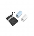 TRAVIS. Toalha de desporto em microfibra com bolsa em 190T (210 g/m)