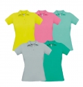 POLO B&C SAFRAN PURE WOMEN 180G - 100% ALGODAO