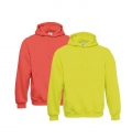 SWEATSHIRT B&C HOODED 280G - 80% ALGODAO ESCOV