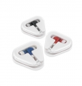 FARADAY. Auriculares com cabo 1.25 m em ABS