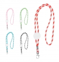 LANYARD TUBULAR EM TERYLENE COM AJUSTE E MOSQUETO