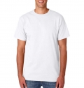 T-SHIRT HOMEM GOLA REDONDA 150G BRANCO