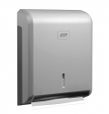 DISPENSADOR DE TOALHAS CINZA
