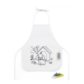 NILO. Avental em non-woven de criana para colorir (80 g/m)