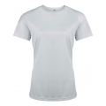 T-SHIRT MULHER MANGA CURTA DESPORTO PROACT BRANCO