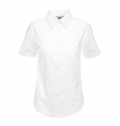 CAMISA OXFORD LADIES MANGA CURTA 135G - 70% ALGODO/ 30